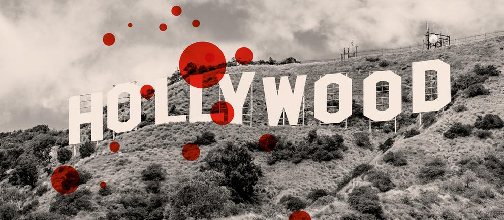 Hollywood Schriftzug