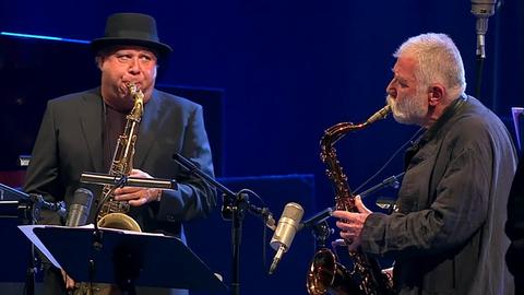 Tony Lakatos und Peter Brötzmann