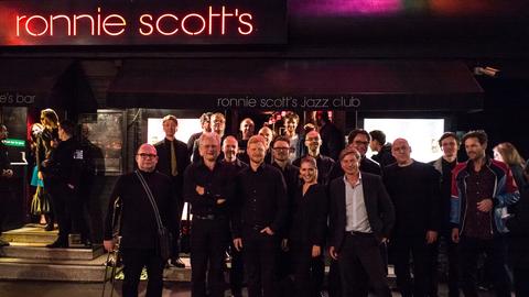 Bigband bei Ronnie Scott's 